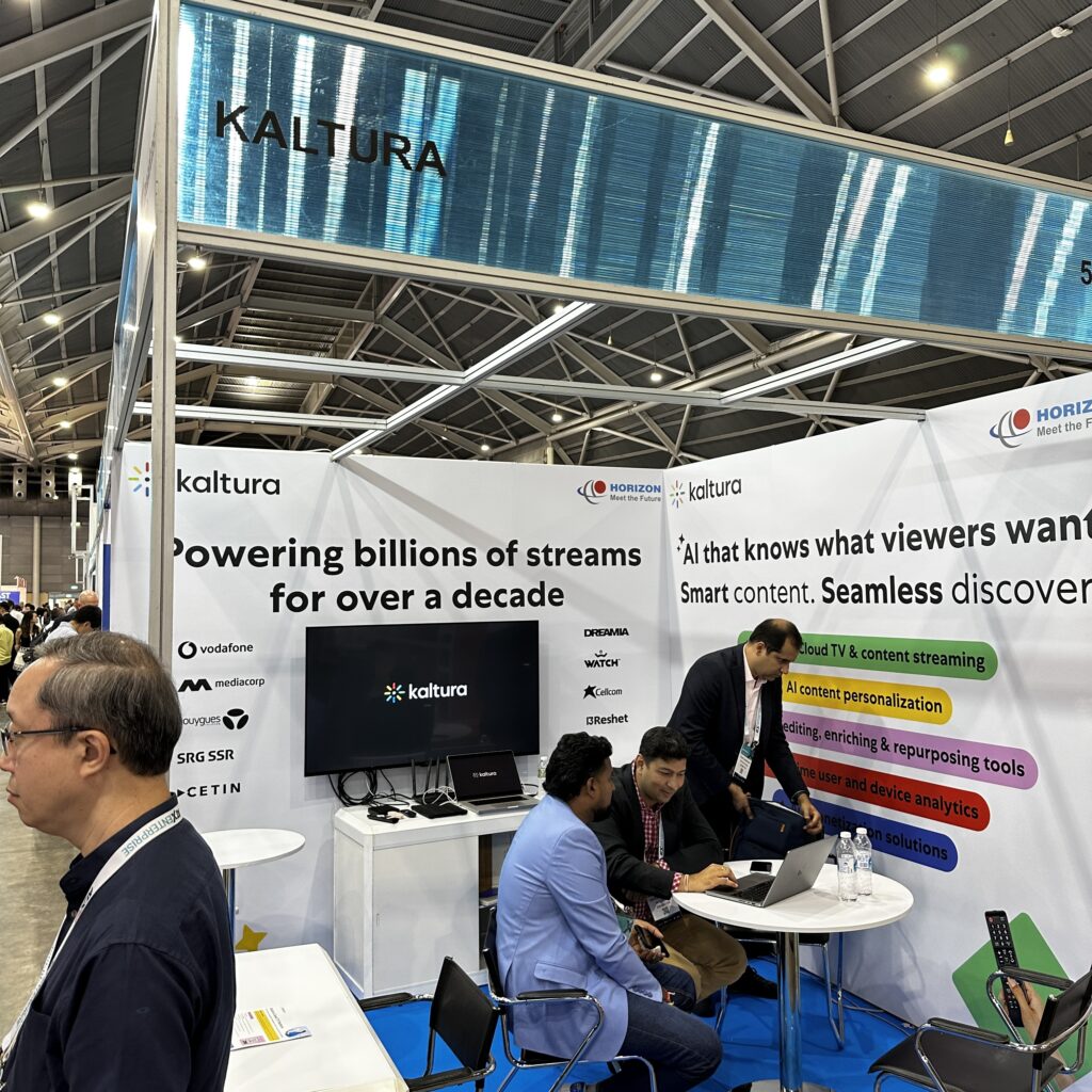 同業他社のKaltura